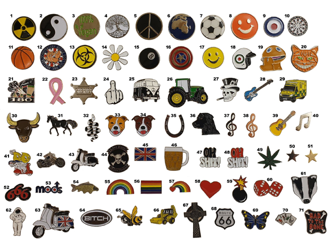 Metal Pin Badges